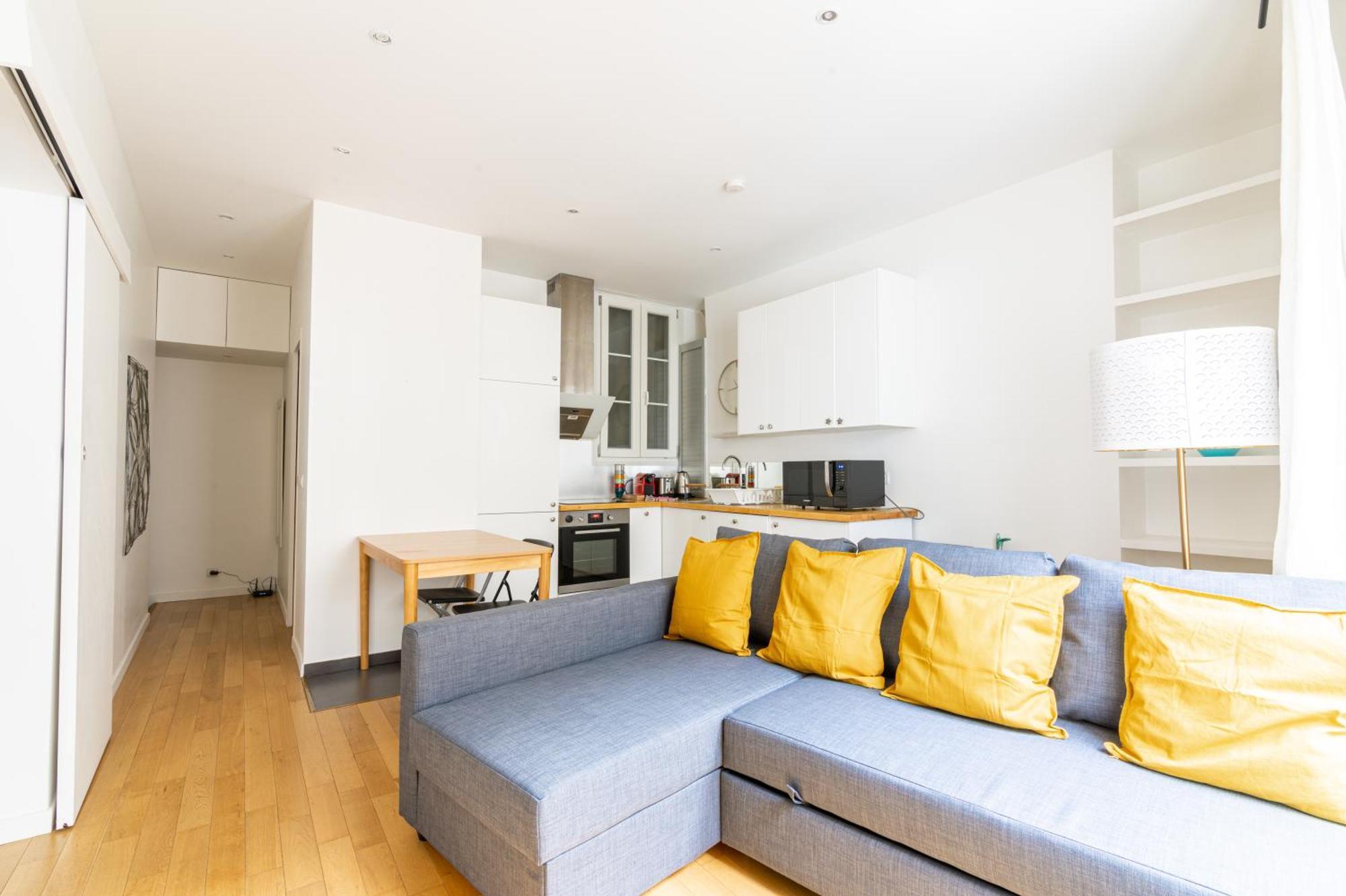 Luxurious 1 Bedroom Republique Vinaigriers Free Netflix Paris Exterior photo